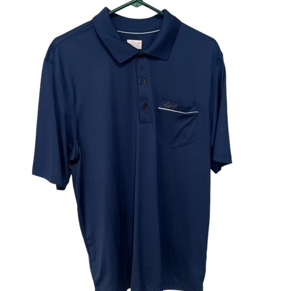 Greg Norman Play dry golf shirt in size Large